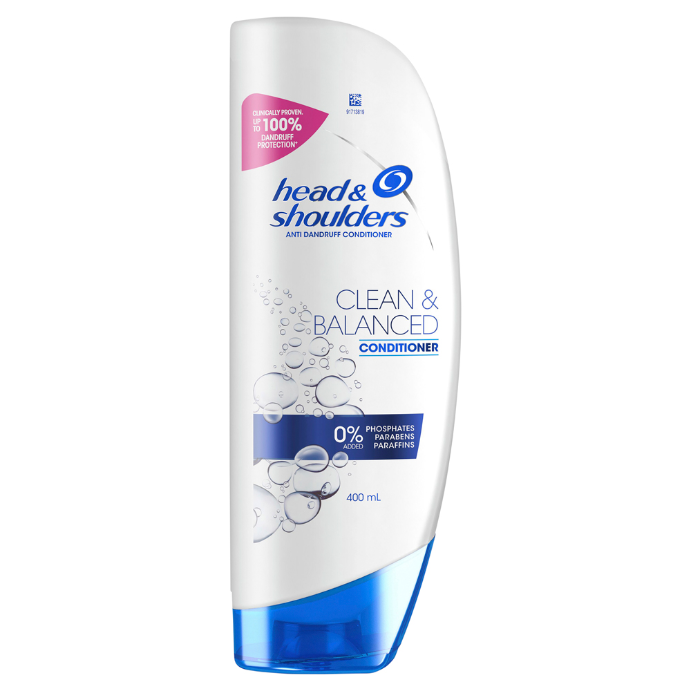 Head & Shoulders Clean & Balanced Anti Dandruff Conditioner 400mL