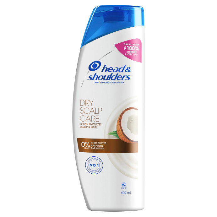 Head & Shoulders Dry Scalp Care Anti Dandruff Shampoo with Coconut Oil for Dry Scalp 400mL
