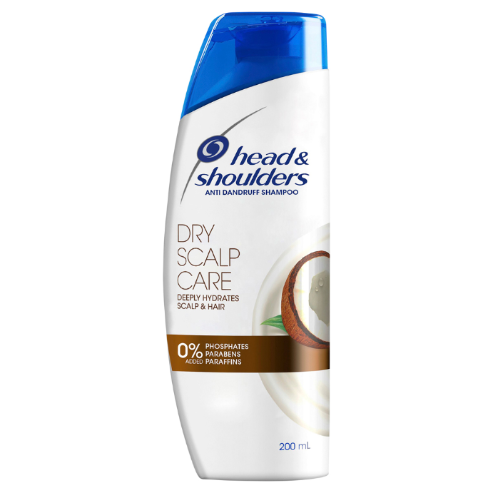 Head & Shoulders Dry Scalp Care Anti Dandruff Shampoo with Coconut Oil for Dry Scalp 200mL