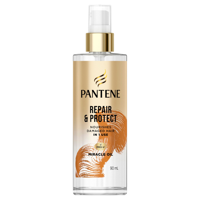 Pantene Pro-V Miracle Leave On Hair Oil Treatment: Repair & Nourish for Dry, Damaged Hair 90mL
