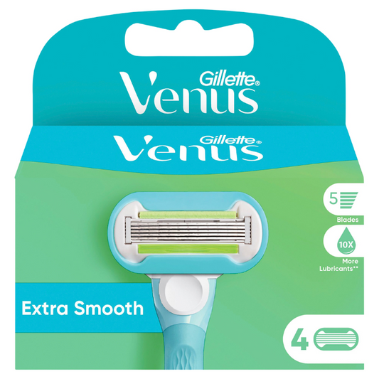 Gillette Venus Extra Smooth Refill Blades 4 Pack