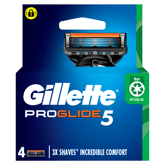Gillette ProGlide5 Flexball Razor Blade Refills 4 Pack