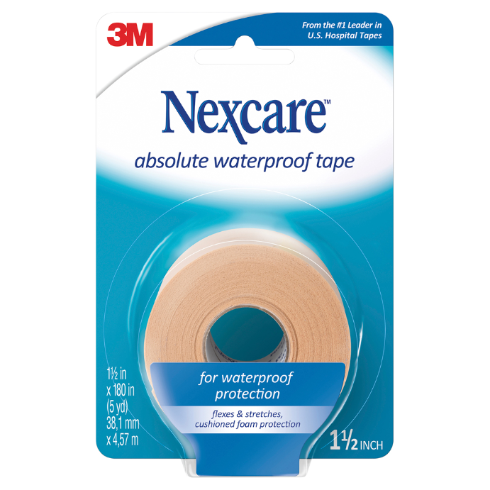 NEXCARE Absolute Waterproof Tape Tan 38mm x 4.5m 1 Roll