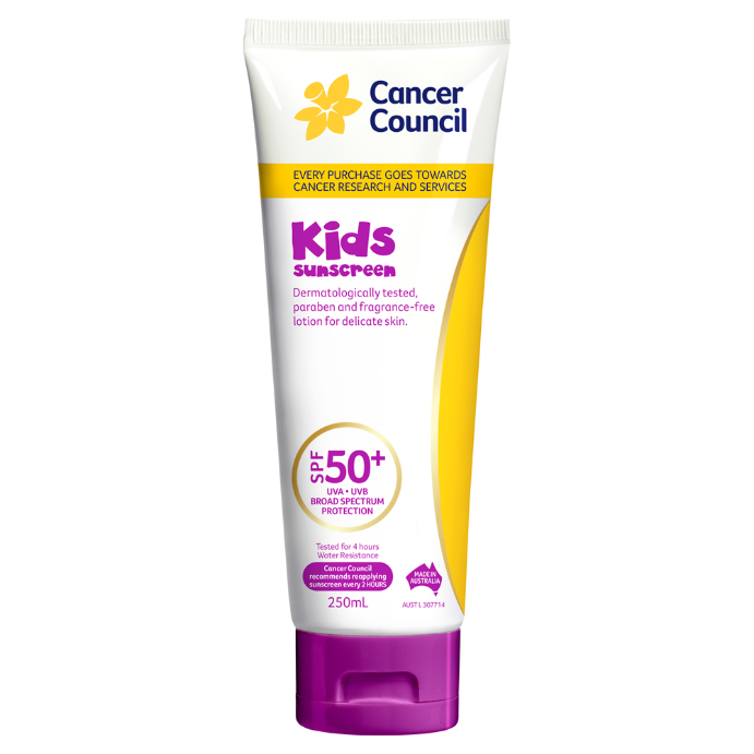 Cancer Council Kids Sunscreen SPF 50+ 250mL