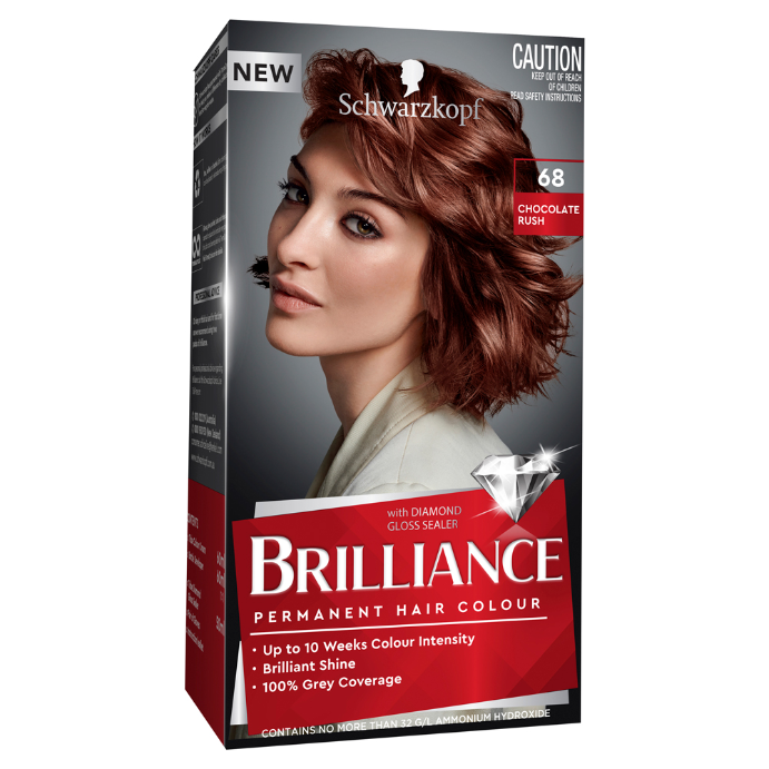 Schwarzkopf Brilliance 68 Chocolate Rush 1 Kit