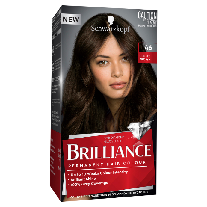 Schwarzkopf Brilliance 46 Coffee Brown 1 Kit
