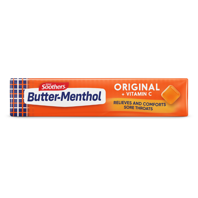 Butter Menthol Original 10 Lozenges
