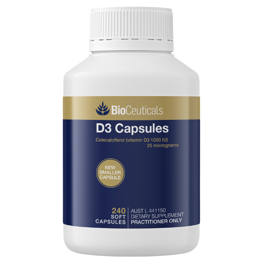BIOCEUTICALS D3 Capsules 240 Capsules