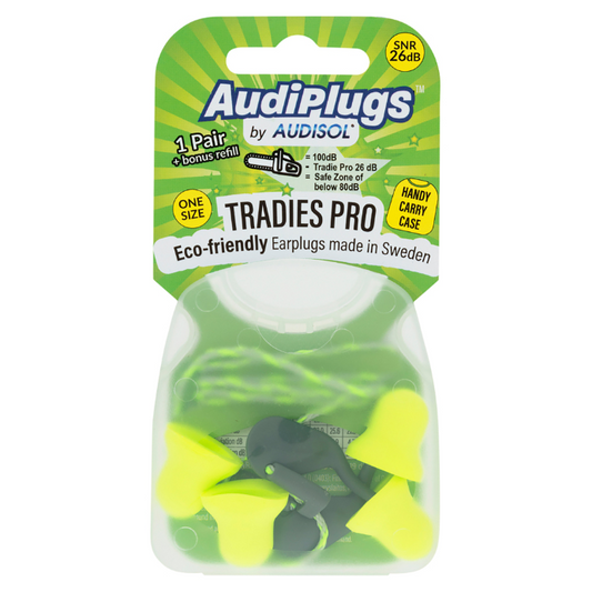 AUDIPLUGS Tradies Pro Refill + 1 Pair