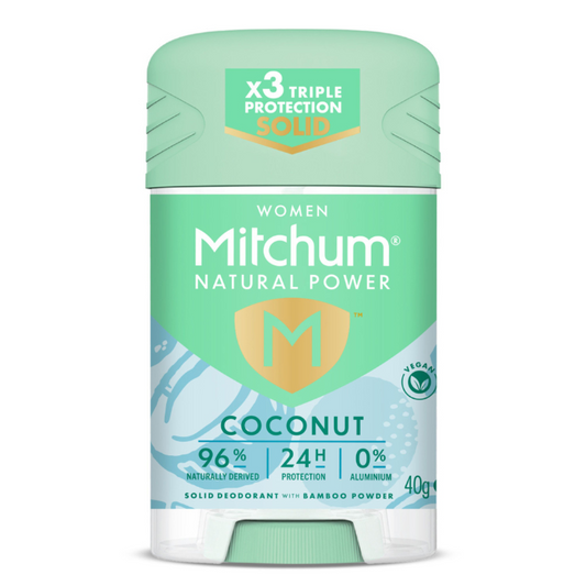 Mitchum Natural Deodorant Stick Coconut 40g
