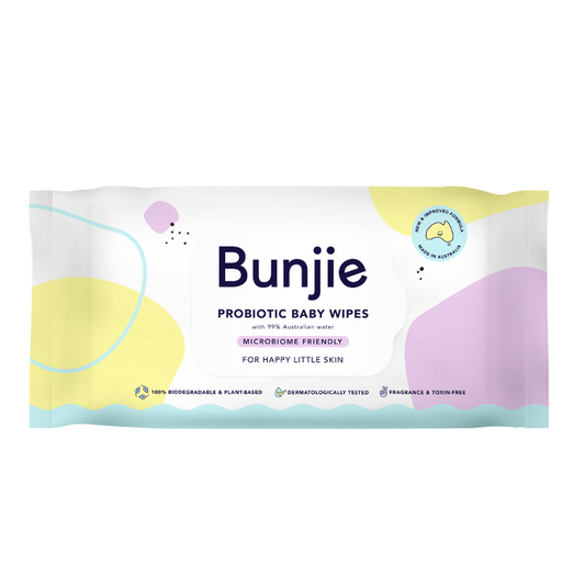 Bunjie Probiotic Baby Wipes 80 Wipes