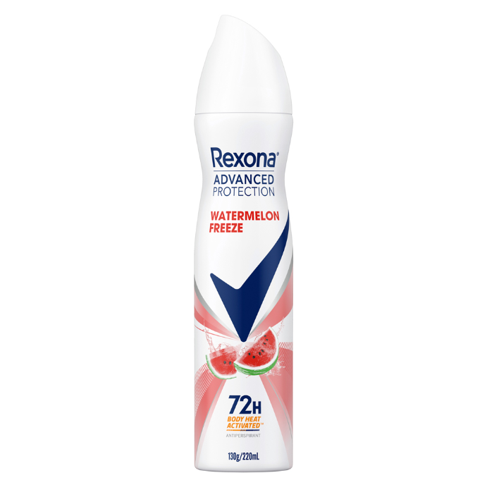 Rexona Advanced Protection 72H Watermelon Freeze + Cactus Water Scent Antiperspirant 220mL