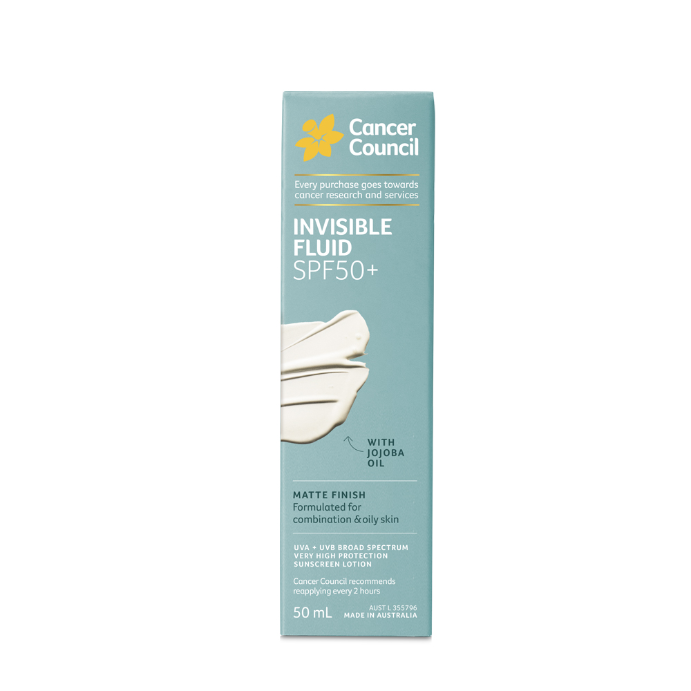 Cancer Council Face Day Wear Fluid Matte Invisible SPF50+ 50mL