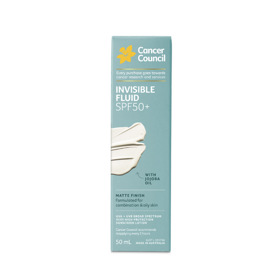 Cancer Council Face Day Wear Fluid Matte Invisible SPF50+ 50mL