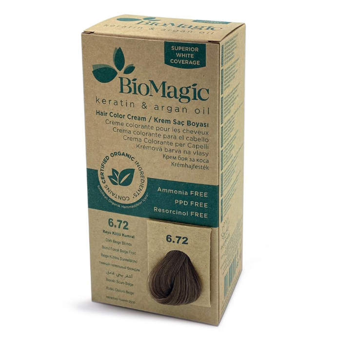 BIO MAGIC Permanent Dark Beige Blonde 6/72 1 Pack