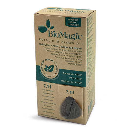 BIO MAGIC Permanent Instense Ash Blonde 7/11 1 Pack