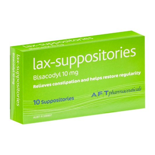 AFT Lax-Suppositories 10mg 10 Suppositries