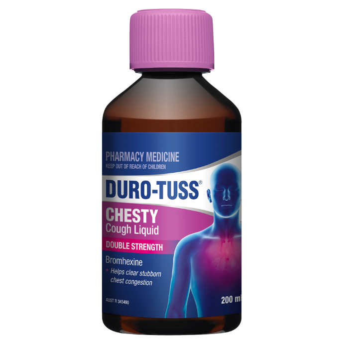 Duro-Tuss Chesty Cough Liquid Double Strength 200mL