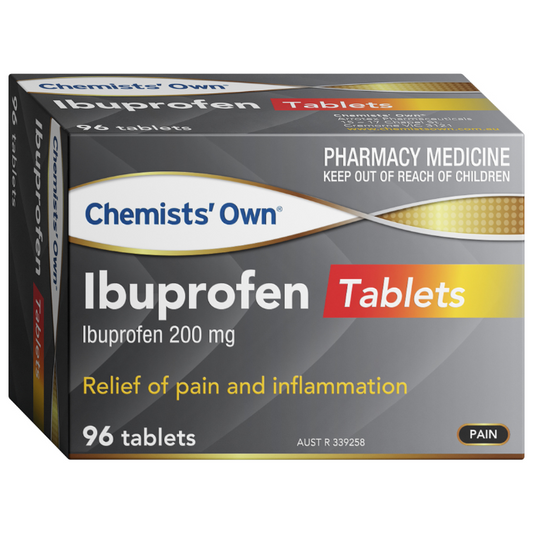 Chemists' Own Ibuprofen 200mg 96 Tablets