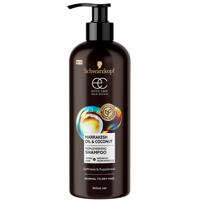 Schwarzkopf Extra Care Marrakesh Oil & Coconut Replenishing Shampoo 950mL