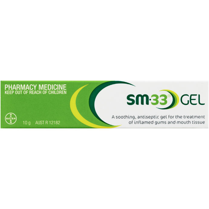 SM33 Pain Relief Gel 10g