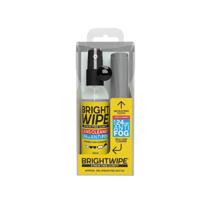 Bright Wipe Anti-Fog Lens Care Kit 30mL