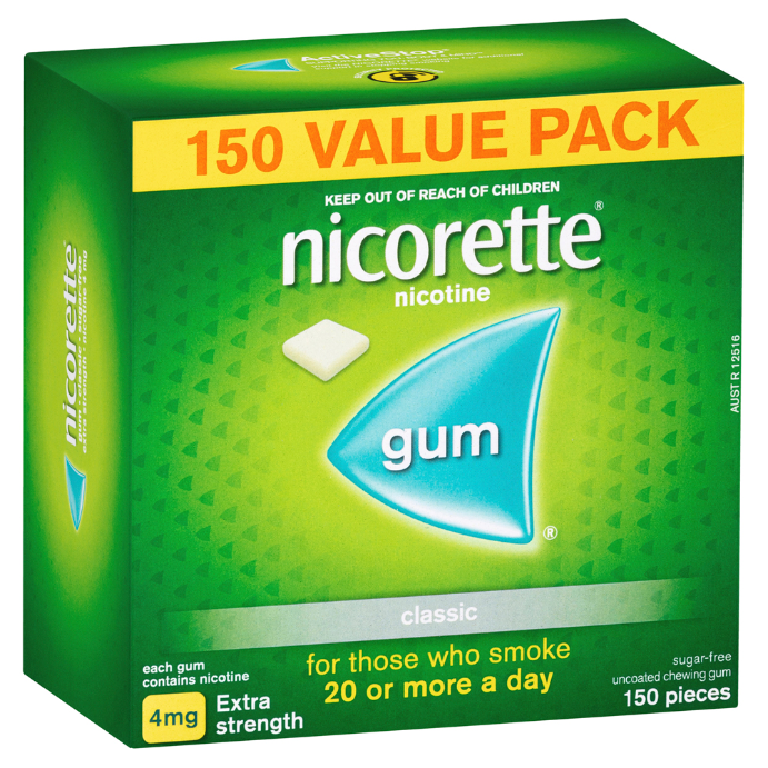 NICORETTE® Extra Strength 4mg 150 Pack