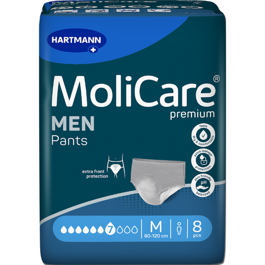 MoliCare Premium Men Pants 7 Drops M 8 Pack