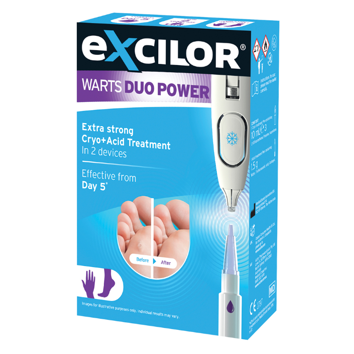 Excilor 2-in-1 Warts Treatment 10mL