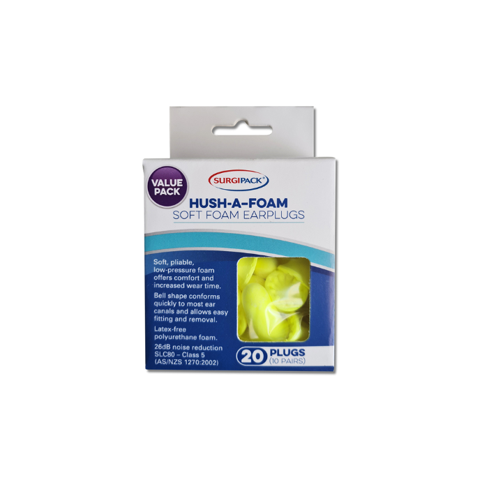 SurgiPack Ear Plug Soft Foam 10Pair 6955
