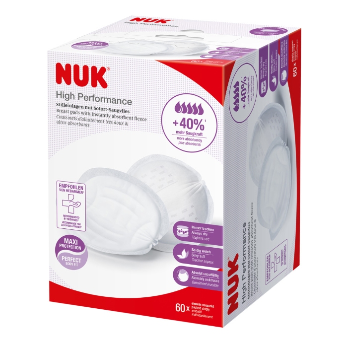 Nuk High Performance Disposable Breast Pads 60 Pack