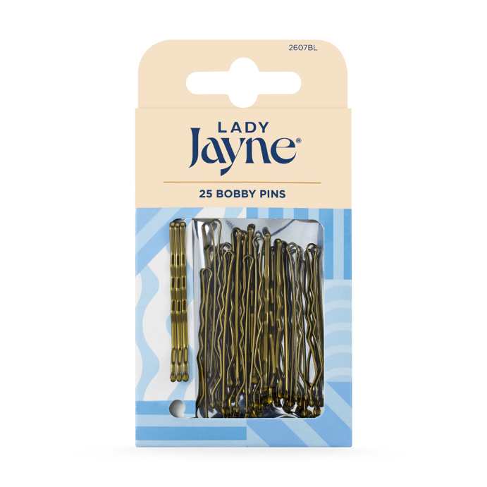 Lady Jayne Bobby Pins 4.5cm Blonde 25 Pack