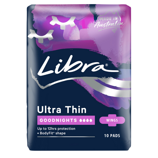 Libra Pads Ultra Thin Goodnights 10 Pack