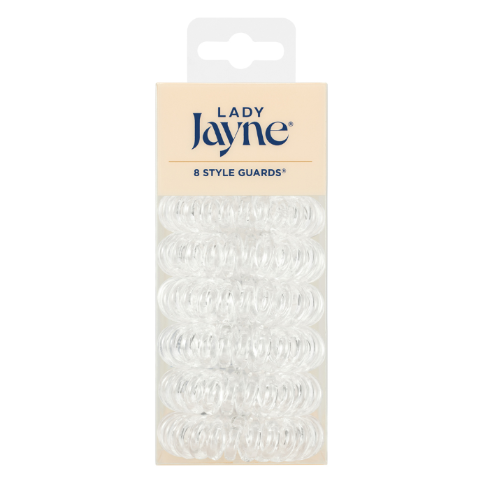Lady Jayne Style Guards Clear Kink Free Spirals 8 Pack