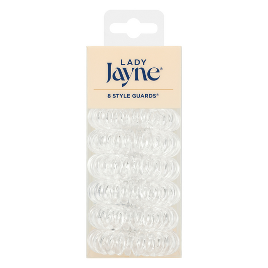 Lady Jayne Style Guards Clear Kink Free Spirals 8 Pack