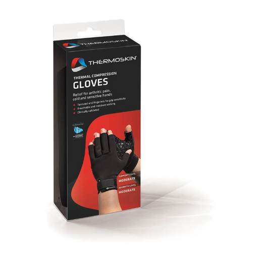 Thermoskin Thermal Compression Gloves Extra Large Black
