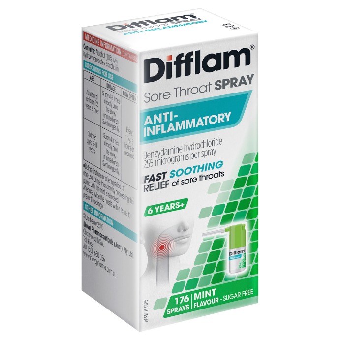 Difflam Sore Throat Spray 176 Sprays