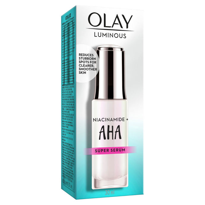Olay Luminous Niacinamide + AHA Face Super Serum 30mL