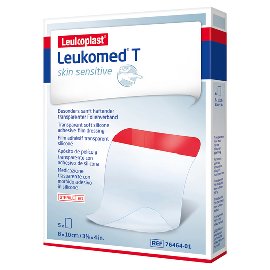 LEUKO Leukomed Transparent Films Leukomed T Sterile Film 5 Pack
