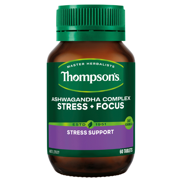 Thompson's Ashwagandha Complex Stress + Focus 60 Tablets