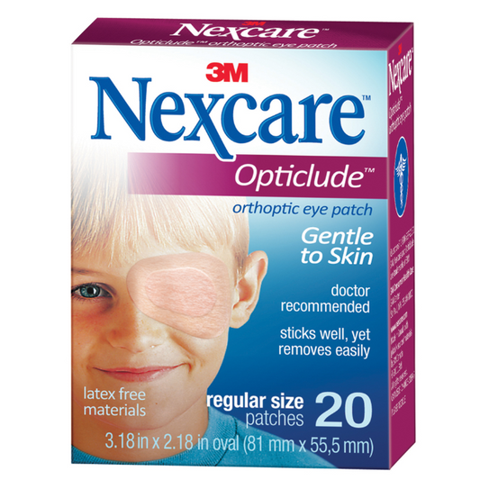 NEXCARE Opticlude™ Orthoptic Eye Patch Regular 20 Pack