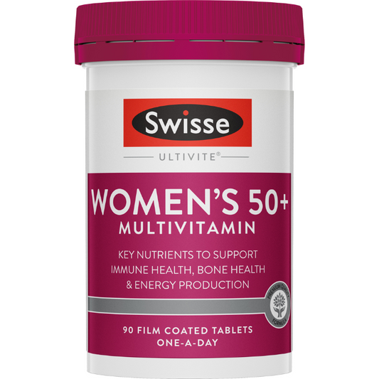 Swisse Ultivite Women's 50+ Multivitamin 90 Tablets