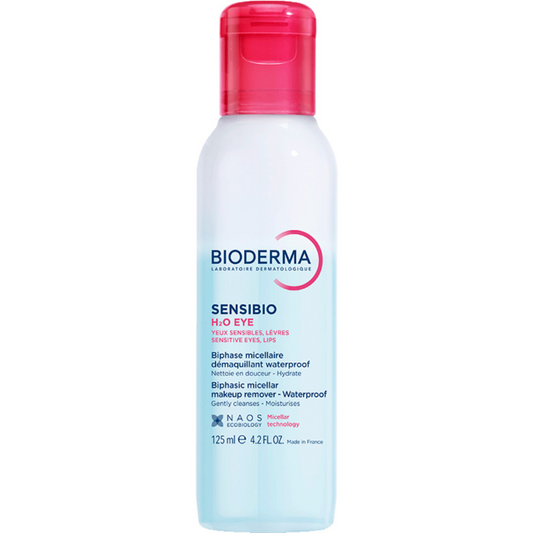 Bioderma Sensibio H2O Eye Biphasic Micellar Waterproof Makeup Remover 125mL