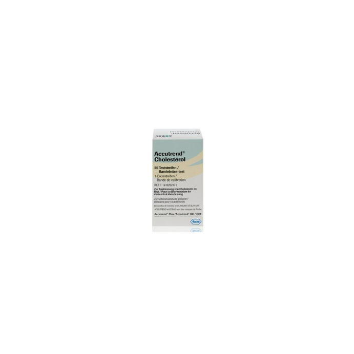 Accutrend Cholesterol Strips 25 Pack