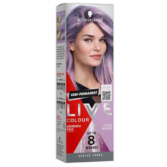 Schwarzkopf LIVE Colour Pastels Lilac Blush 75mL