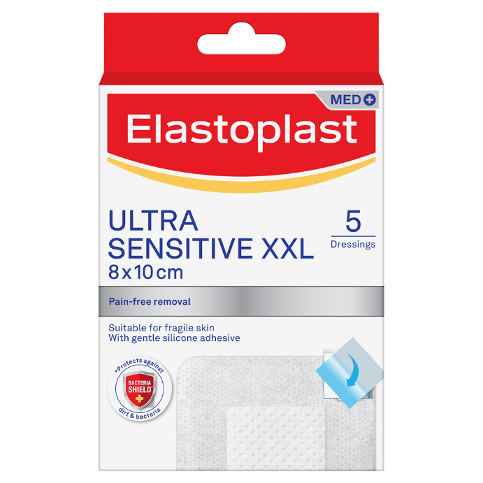 Elastoplast Ultra Sensitive XXL 5 Dressings