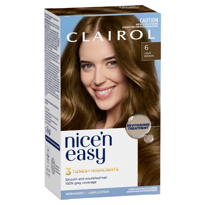 Clairol Nice'n Easy 6 Light Brown 1 Pack