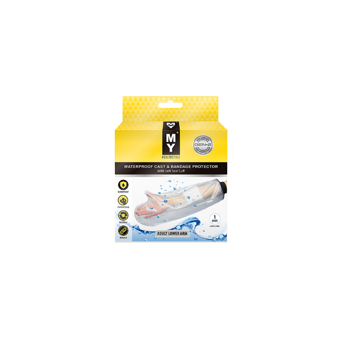 MY Waterproof Cast & Bandage Protector Adult Lower Arm
