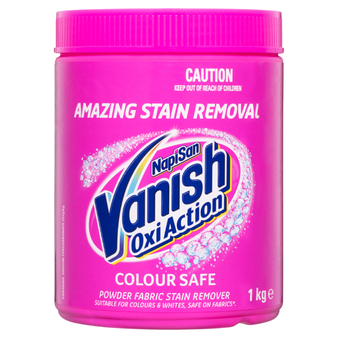 Vanish NapiSan Oxi Action Stain Remover Powder 1kg