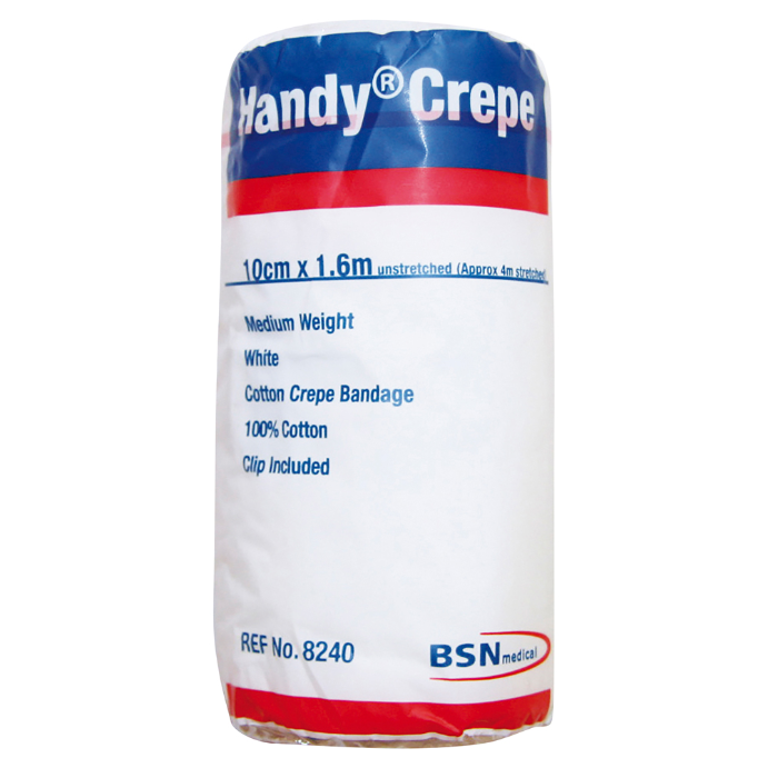 HANDY Handycrepe Non-Adhesive Support 10cm x 1.6m White